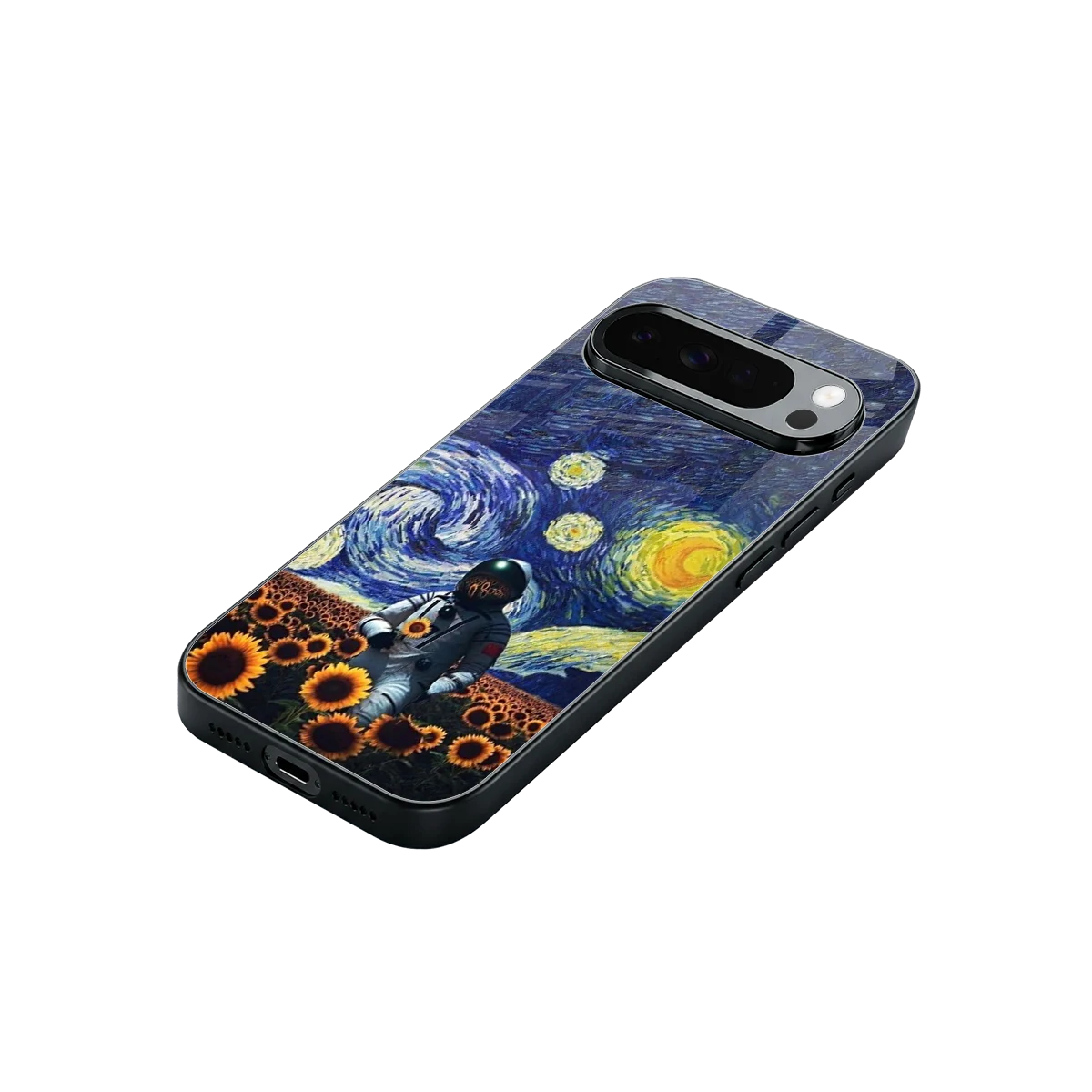 Cosmic Night stylish phone case for google pixel 10 pro xl | glossy glass and slim fit