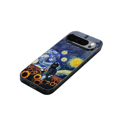Cosmic Night stylish phone case for google pixel 10 pro xl | glossy glass and slim fit