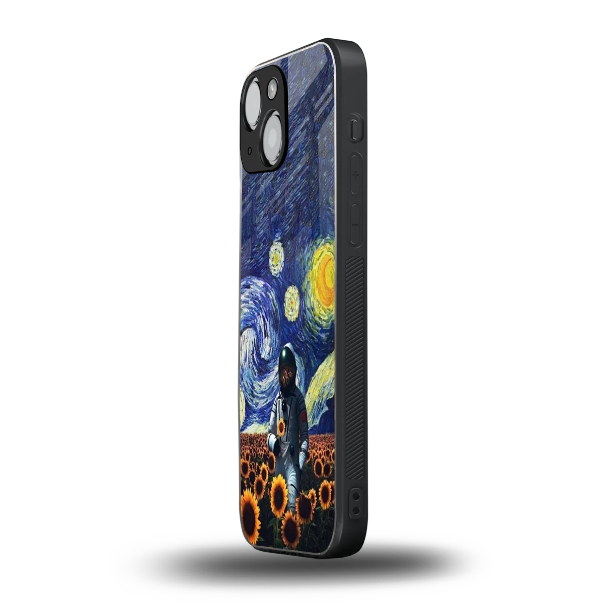 Cosmic Night iphone 12 mini mobile cover | shockproof glass phone case