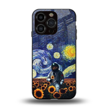 Cosmic Night back phone cover | glass case for iphone 13 pro