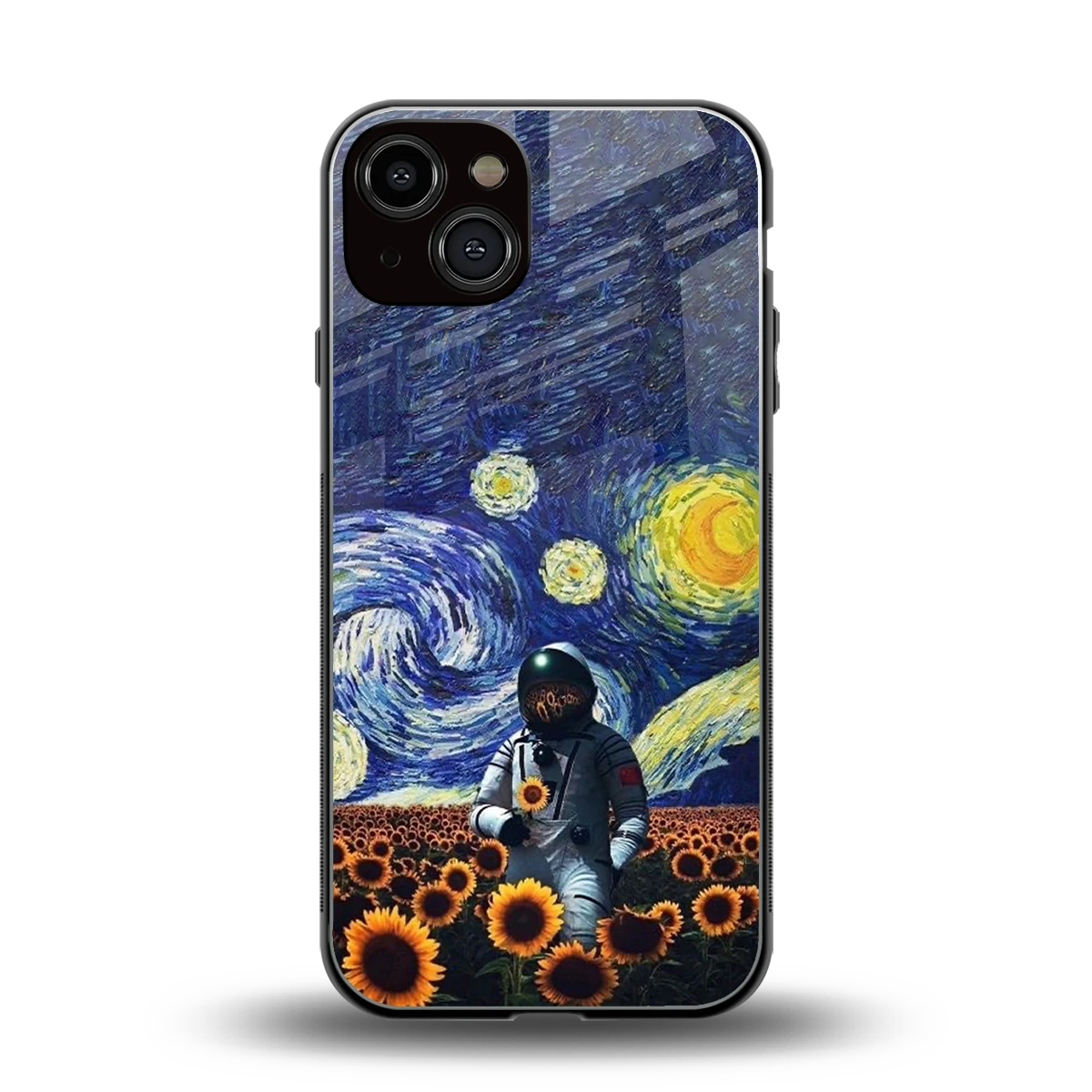 Cosmic Night back phone cover | glass case for iphone 13
