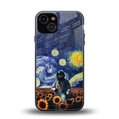 Cosmic Night back phone cover | glass case for iphone 14