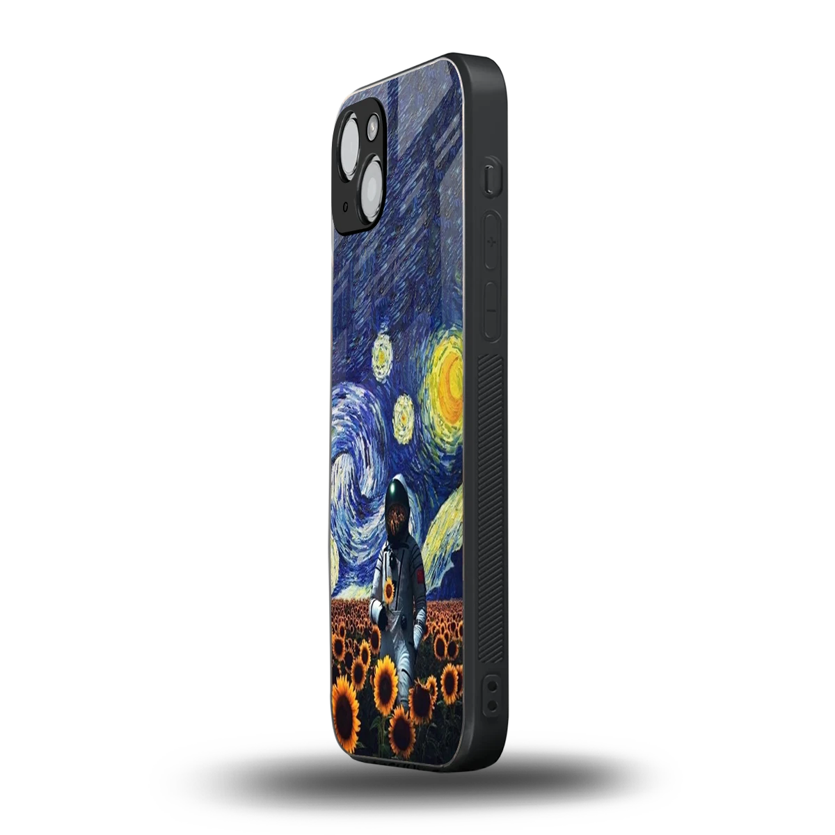 Cosmic Night iphone 15 mobile cover | shockproof glass phone case