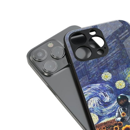 Cosmic Night stylish phone case for iphone 15 | glossy glass and slim fit