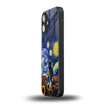 Cosmic Night Phone Case for Iphone 16 | Glass Case