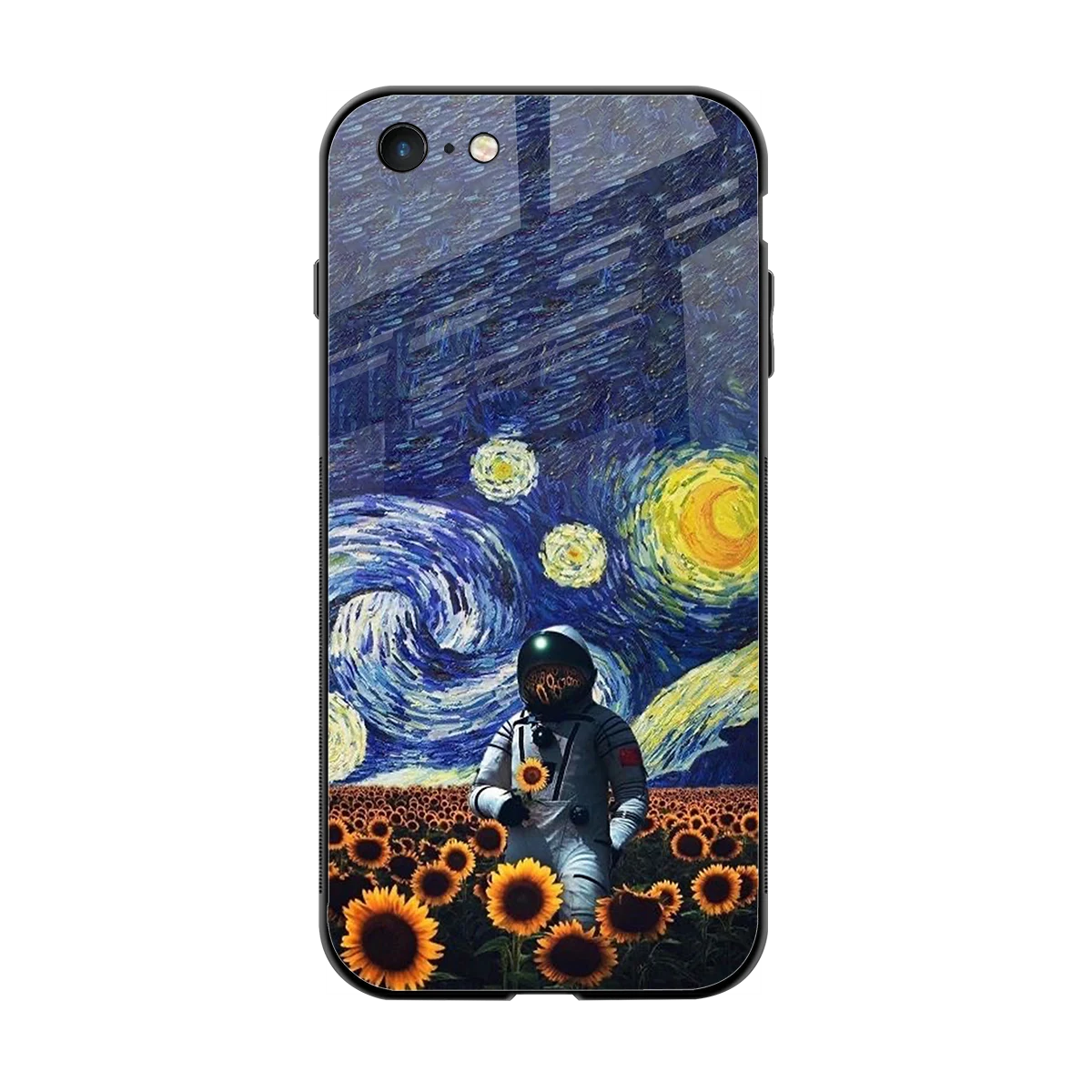 Cosmic Night back phone cover | glass case for iphone 6s plus