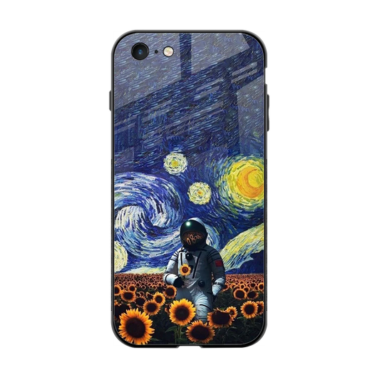 Cosmic Night back phone cover | glass case for iphone 6s