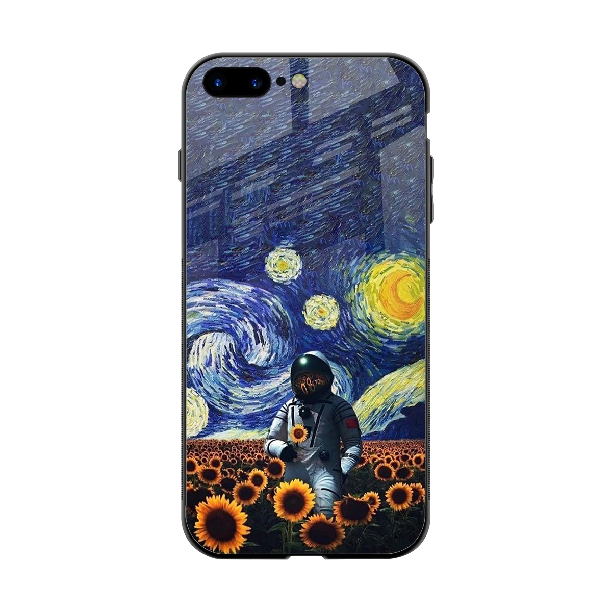 Cosmic Night back phone cover | glass case for iphone 7 plus