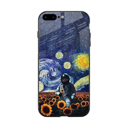 Cosmic Night back phone cover | glass case for iphone 7 plus