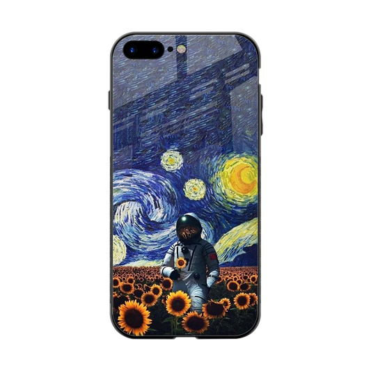 Cosmic Night back phone cover | glass case for iphone 7 plus