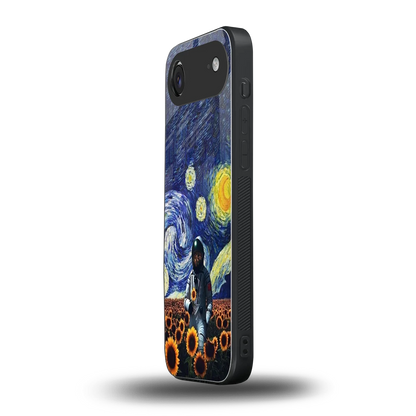 Cosmic Night iphone air mobile cover | shockproof glass phone case