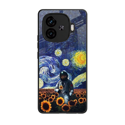 Cosmic Night back phone cover | glass case for iqoo neo 10r 5g
