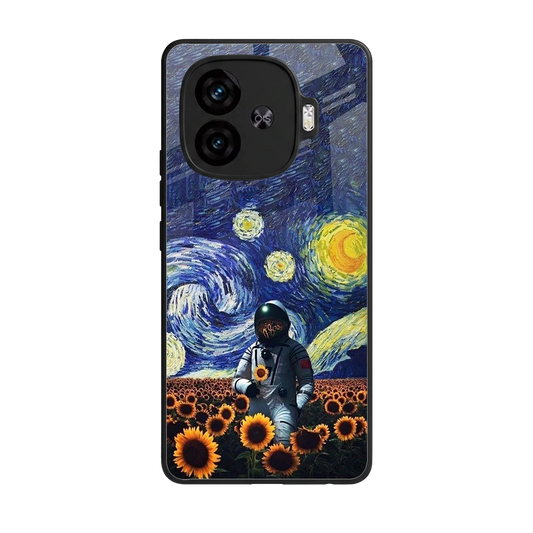 Cosmic Night back phone cover | glass case for iqoo neo 10r 5g