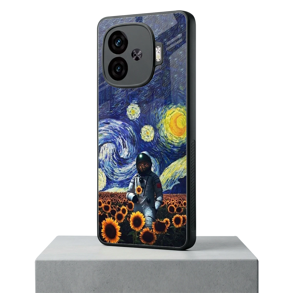 Cosmic Night iqoo neo 10r 5g mobile cover | shockproof glass phone case