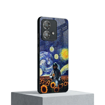 Cosmic Night motorola edge 40 neo 5g mobile cover | shockproof glass phone case