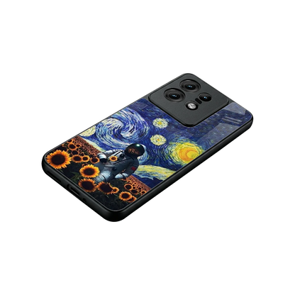 Cosmic Night stylish phone case for motorola edge 50 pro | glossy glass and slim fit