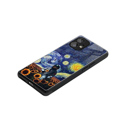 Cosmic Night stylish phone case for nothing phone 1 | glossy glass and slim fit