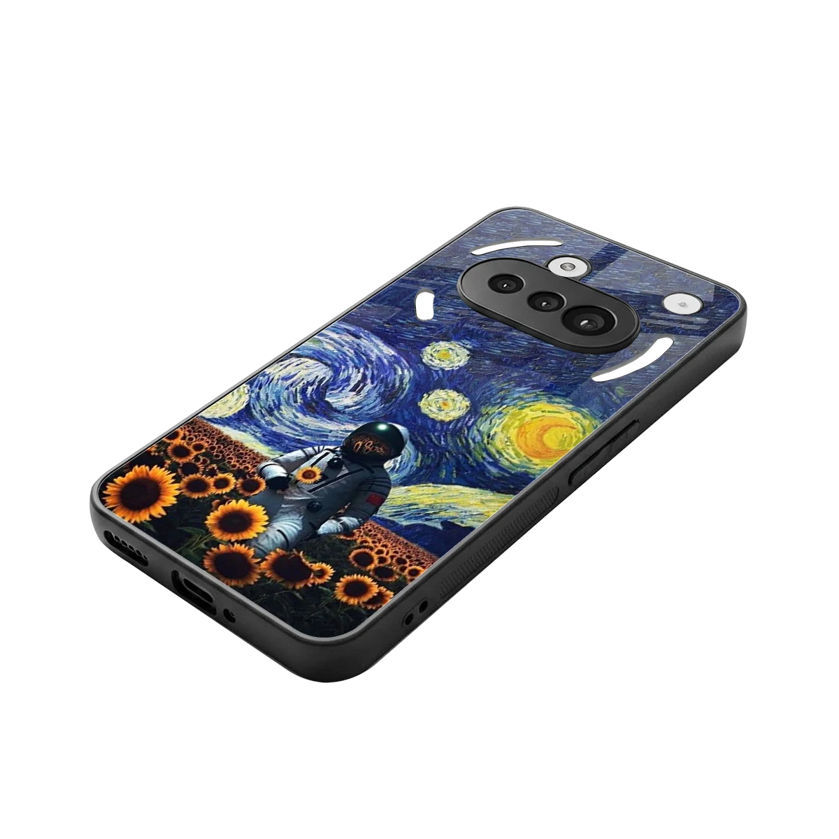 Cosmic Night stylish phone case for nothing phone 3a | glossy glass and slim fit