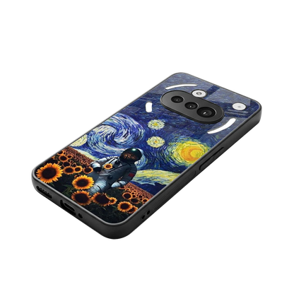 Cosmic Night stylish phone case for nothing phone 3a | glossy glass and slim fit