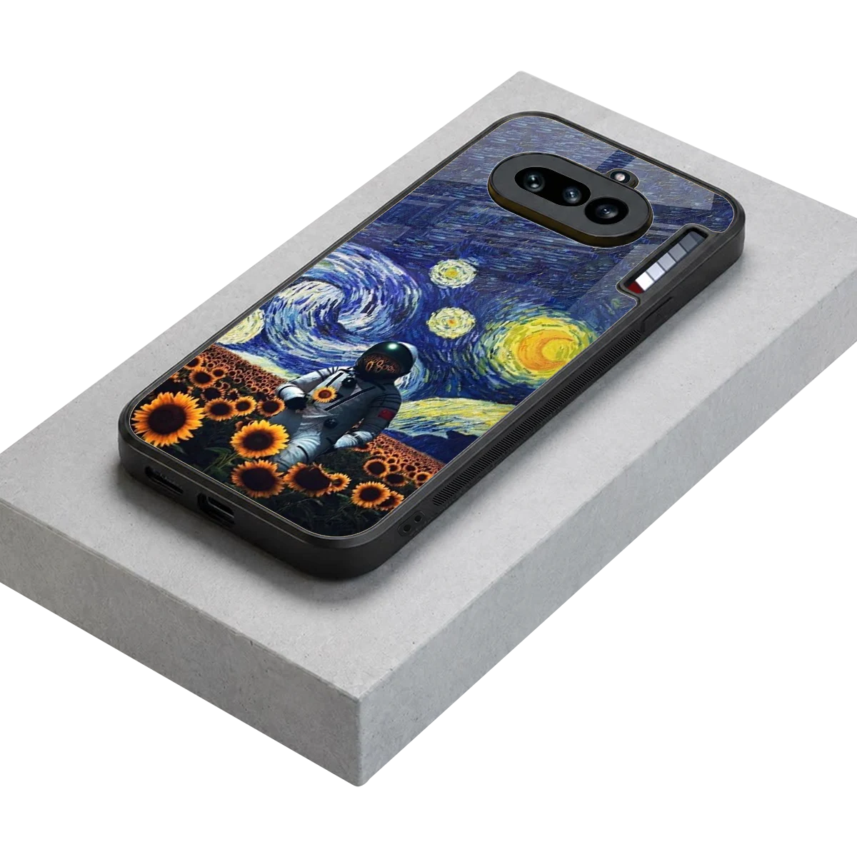 Cosmic Night stylish phone case for nothing phone 4a | glossy glass and slim fit