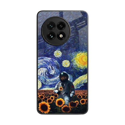 Cosmic Night back phone cover | glass case for oneplus 13r