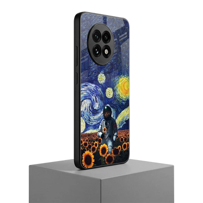 Cosmic Night oneplus 13r mobile cover | shockproof glass phone case