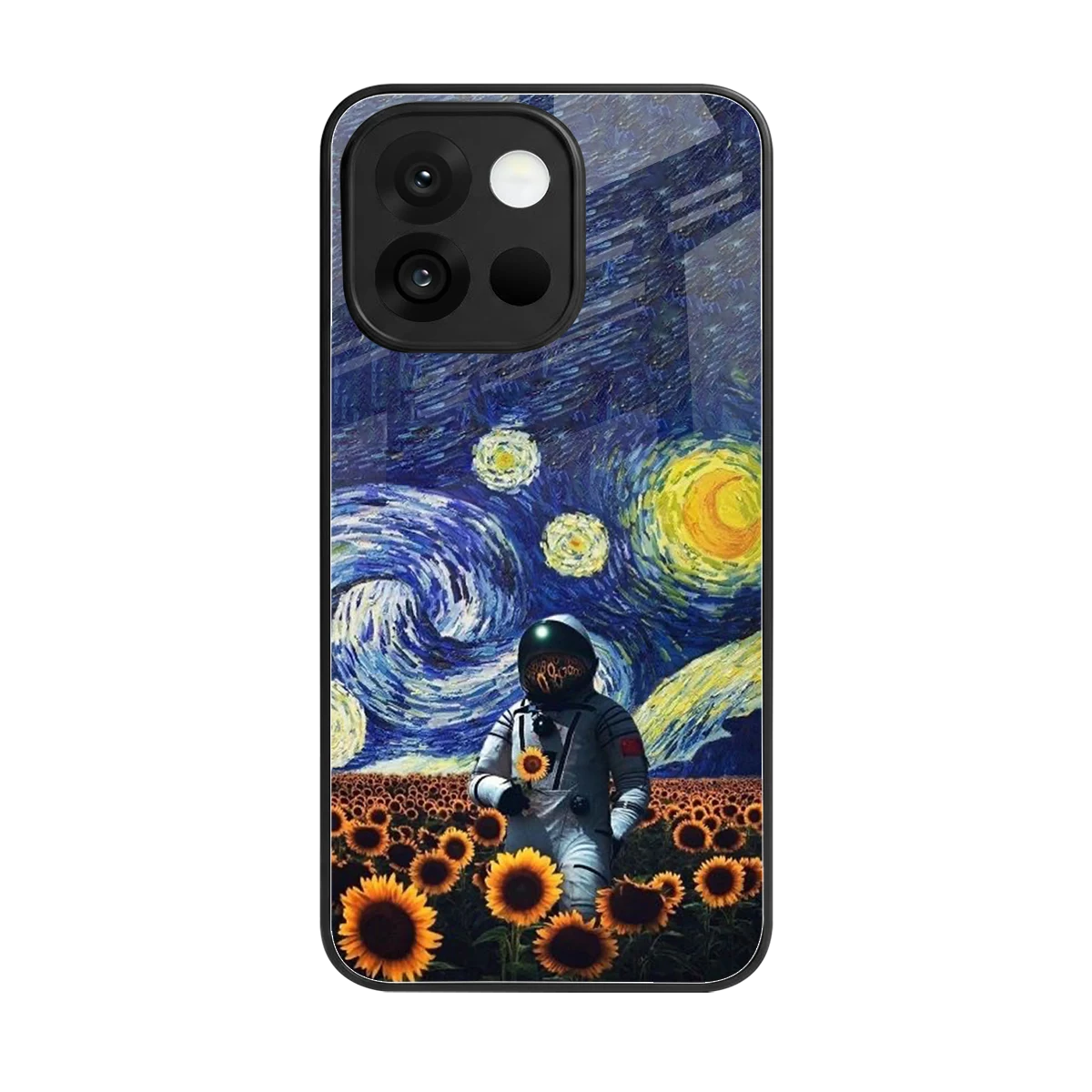 Cosmic Night back phone cover | glass case for oneplus 13s