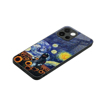Cosmic Night stylish phone case for oneplus 13s | glossy glass and slim fit