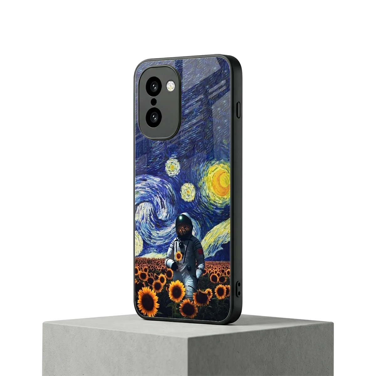 Cosmic Night oneplus 15r mobile cover | shockproof glass phone case