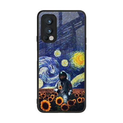 Cosmic Night back phone cover | glass case for oneplus nord 2