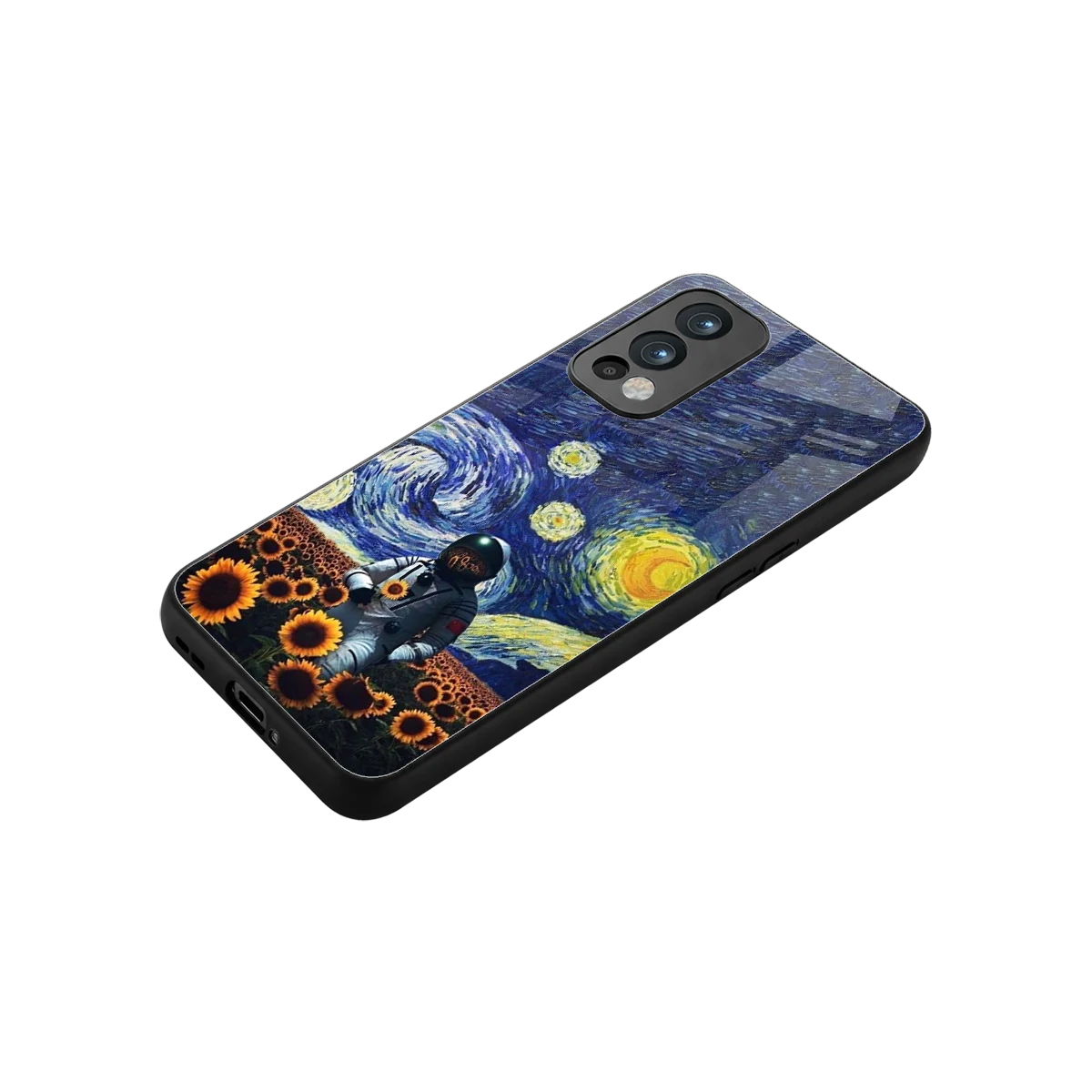 Cosmic Night stylish phone case for oneplus nord 2 | glossy glass and slim fit