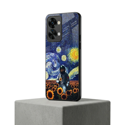 Cosmic Night oneplus nord 2t mobile cover | shockproof glass phone case
