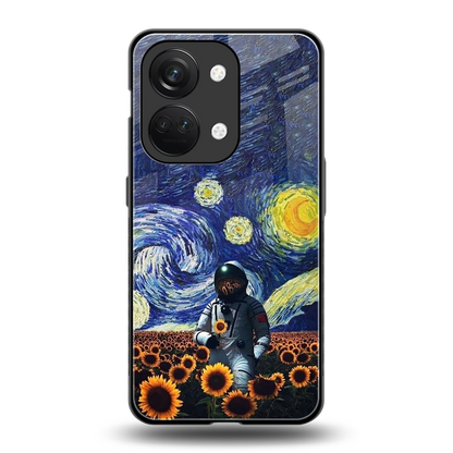 Cosmic Night back phone cover | glass case for oneplus nord 3