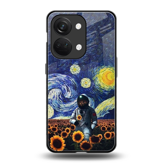 Cosmic Night back phone cover | glass case for oneplus nord 3