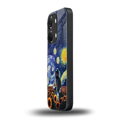 Cosmic Night oneplus nord 3 mobile cover | shockproof glass phone case