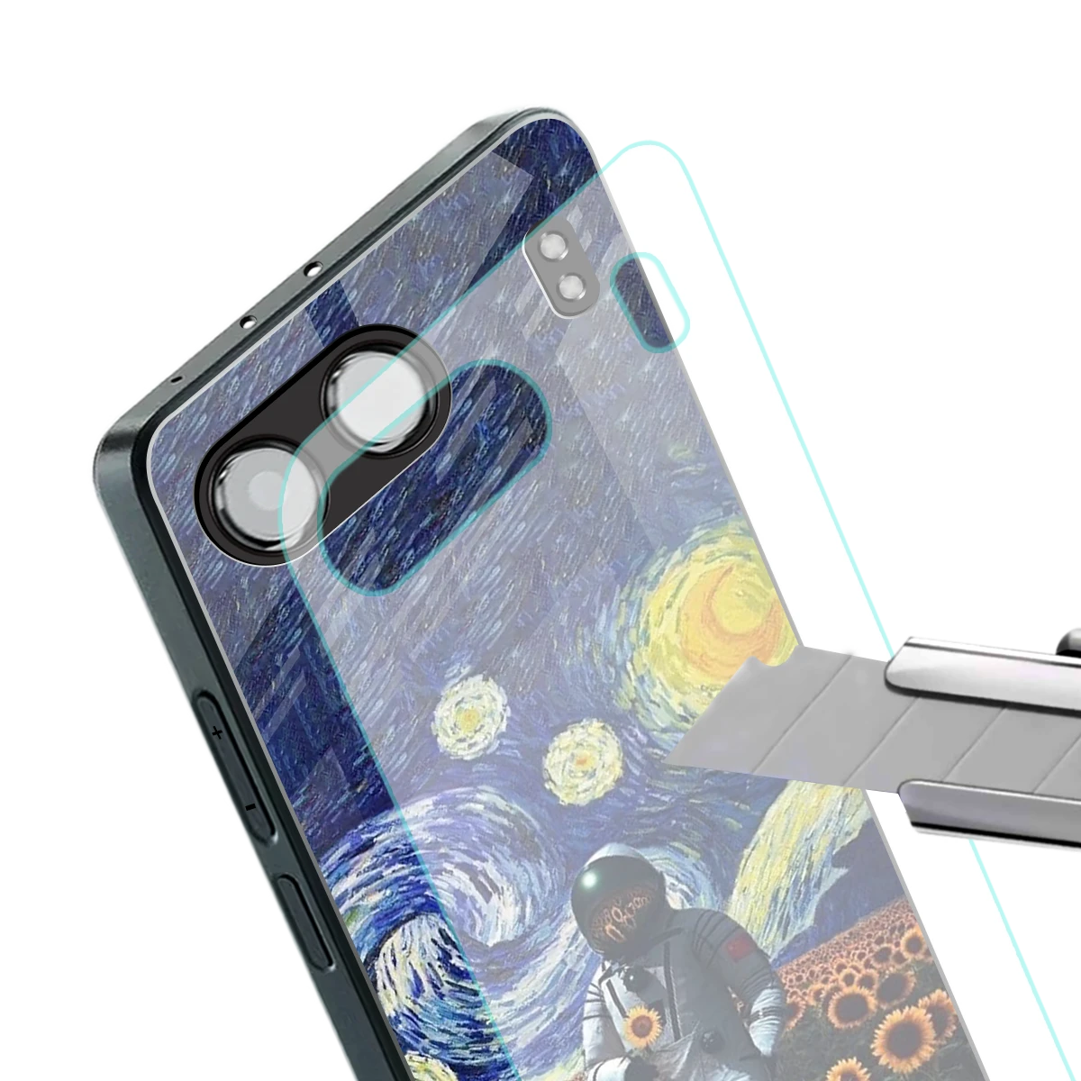 Cosmic Night stylish phone case for oneplus nord 4 | glossy glass and slim fit