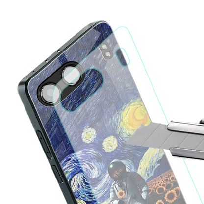 Cosmic Night stylish phone case for oneplus nord 4 | glossy glass and slim fit