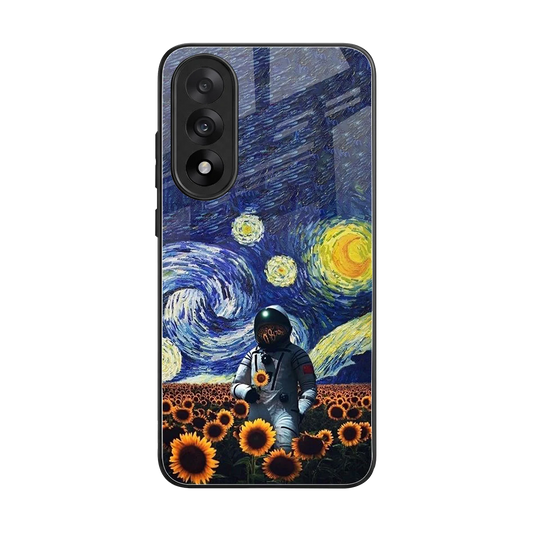 Cosmic Night back phone cover | glass case for oneplus nord 5