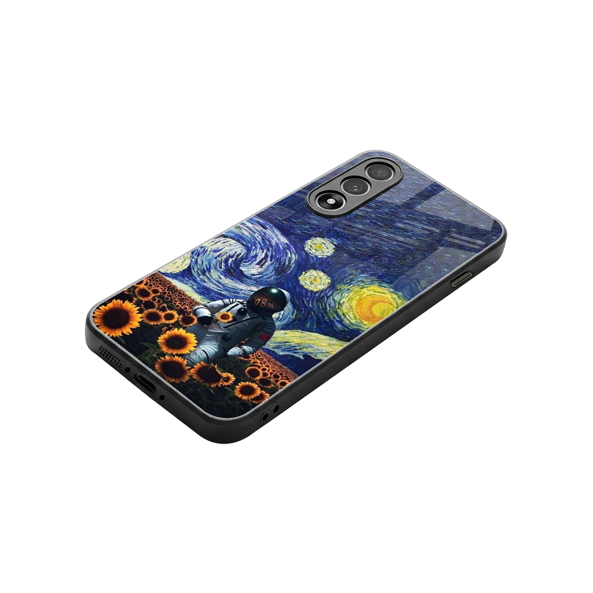 Cosmic Night stylish phone case for oneplus nord 5 | glossy glass and slim fit