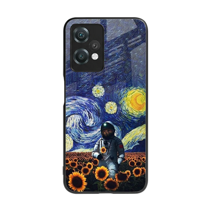 Cosmic Night back phone cover | glass case for oneplus nord ce 2 lite