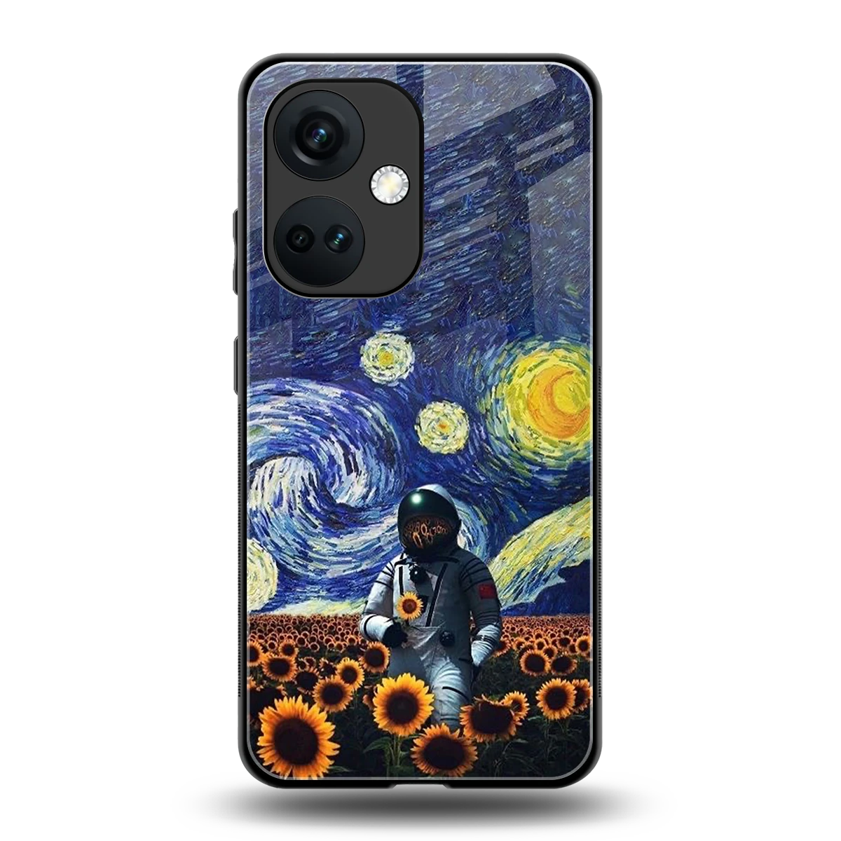 Cosmic Night back phone cover | glass case for oneplus nord ce 3