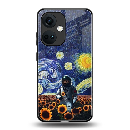 Cosmic Night back phone cover | glass case for oneplus nord ce 3