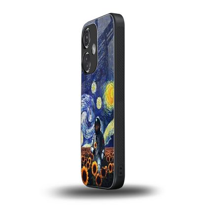Cosmic Night oneplus nord ce 3 mobile cover | shockproof glass phone case