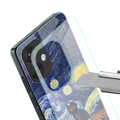 Cosmic Night stylish phone case for oneplus nord ce 3 | glossy glass and slim fit