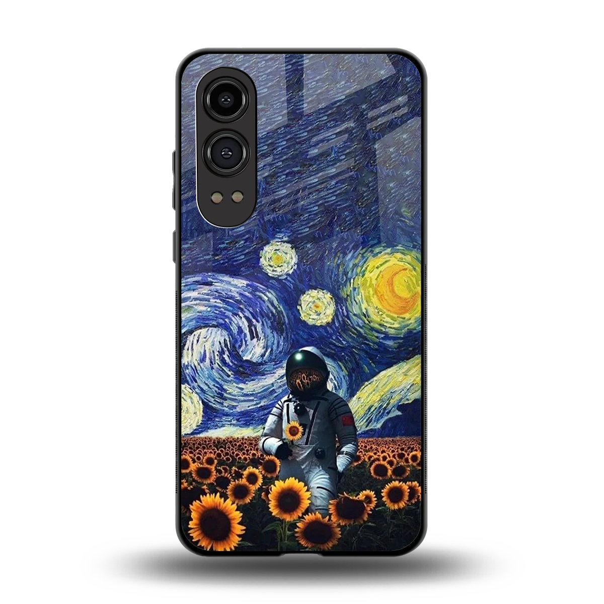 Cosmic Night back phone cover | glass case for oneplus nord ce 4 lite
