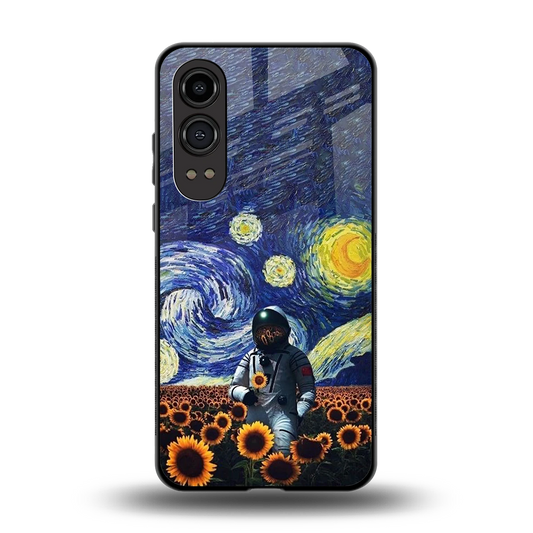 Cosmic Night back phone cover | glass case for oneplus nord ce 4 lite