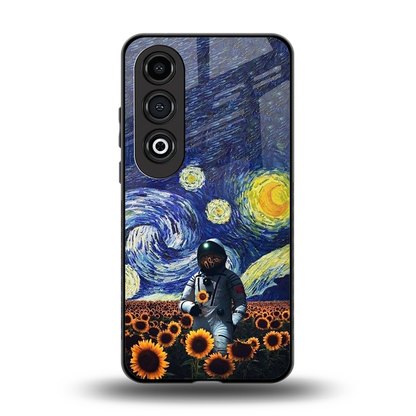 Cosmic Night back phone cover | glass case for oneplus nord ce 4