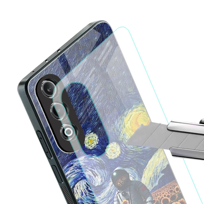 Cosmic Night stylish phone case for oneplus nord ce 4 | glossy glass and slim fit