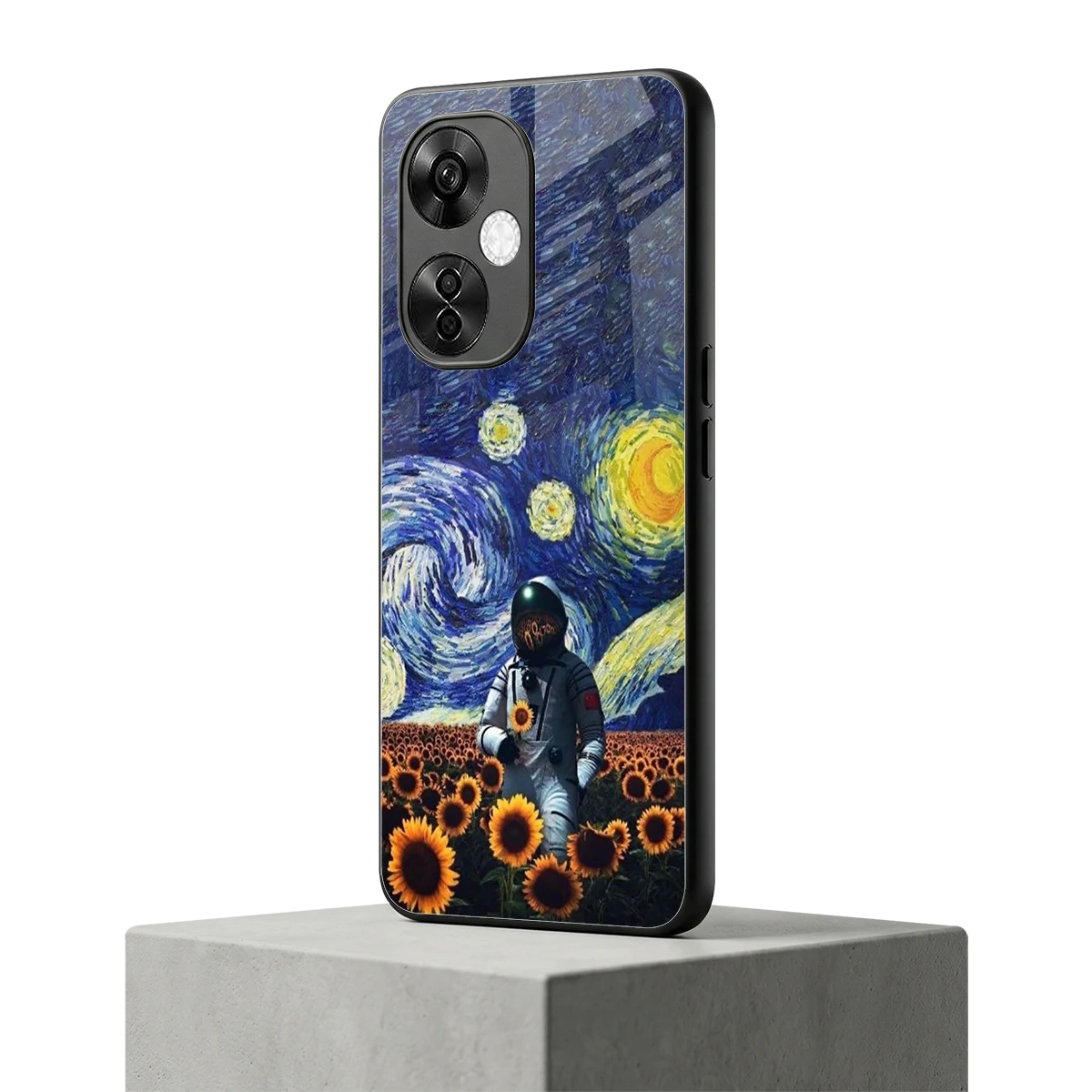 Cosmic Night oneplus nord ce 3 lite mobile cover | shockproof glass phone case