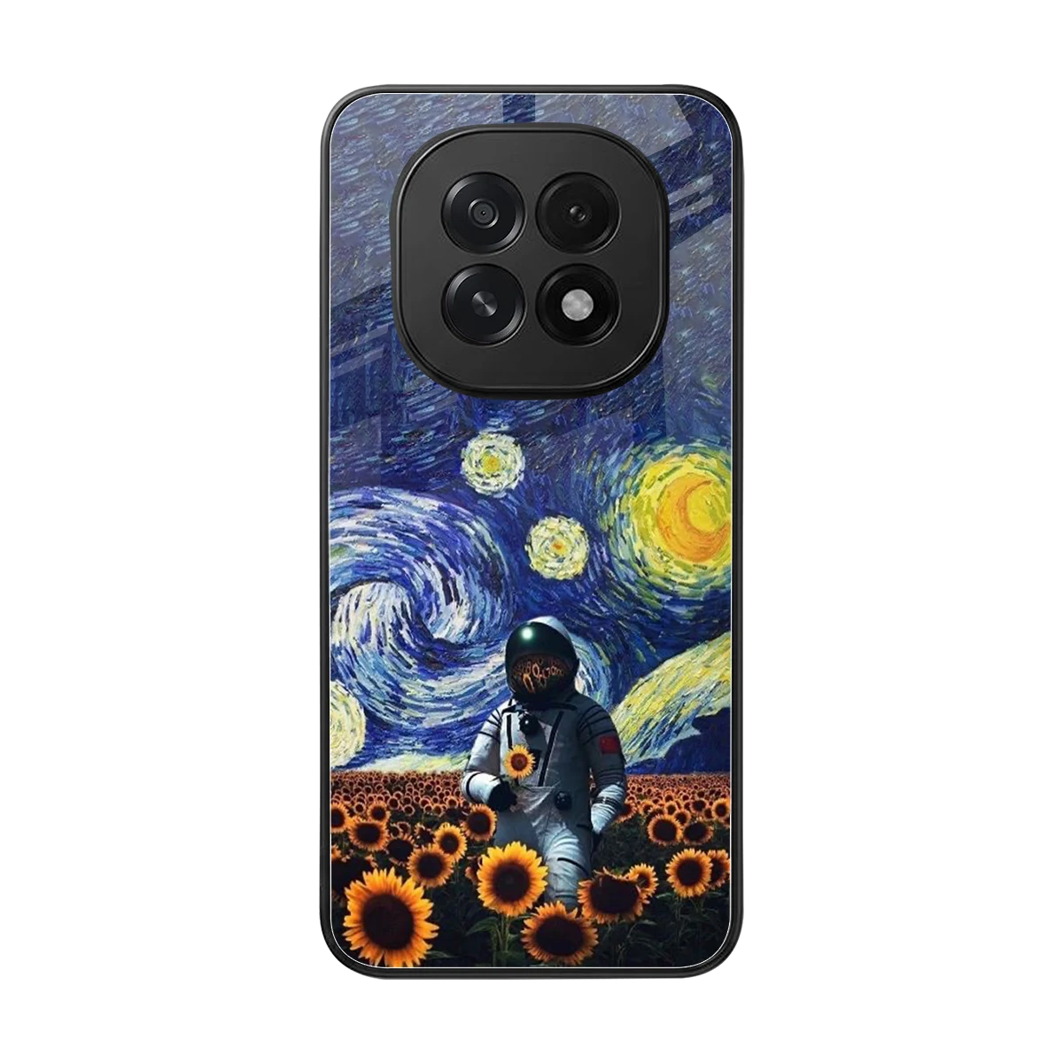 Cosmic Night back phone cover | glass case for oppo f29 5g